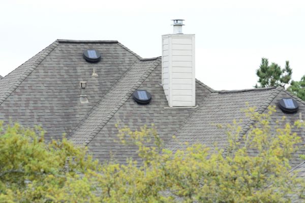 Solar Fan Installation