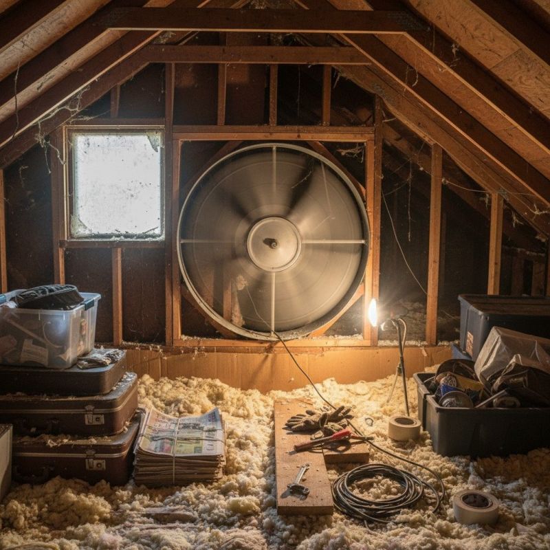 Attic Exhaust Fan Repair