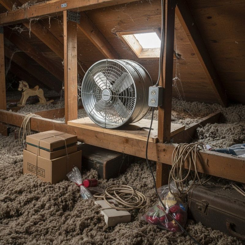 Attic Fan Installation