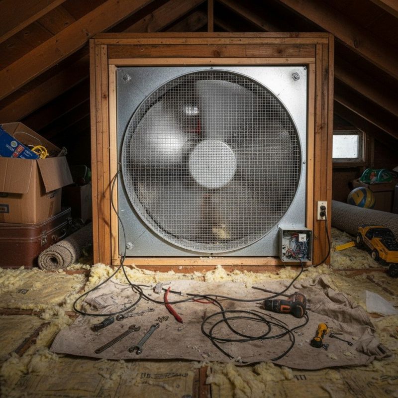Attic Fan Motor Repair