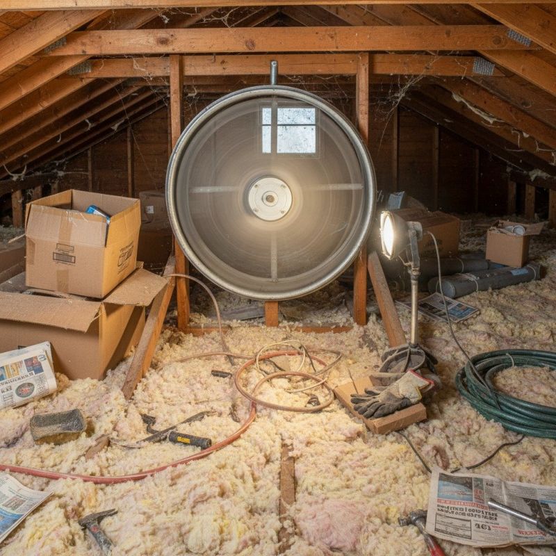 Attic Fan Motor Repair