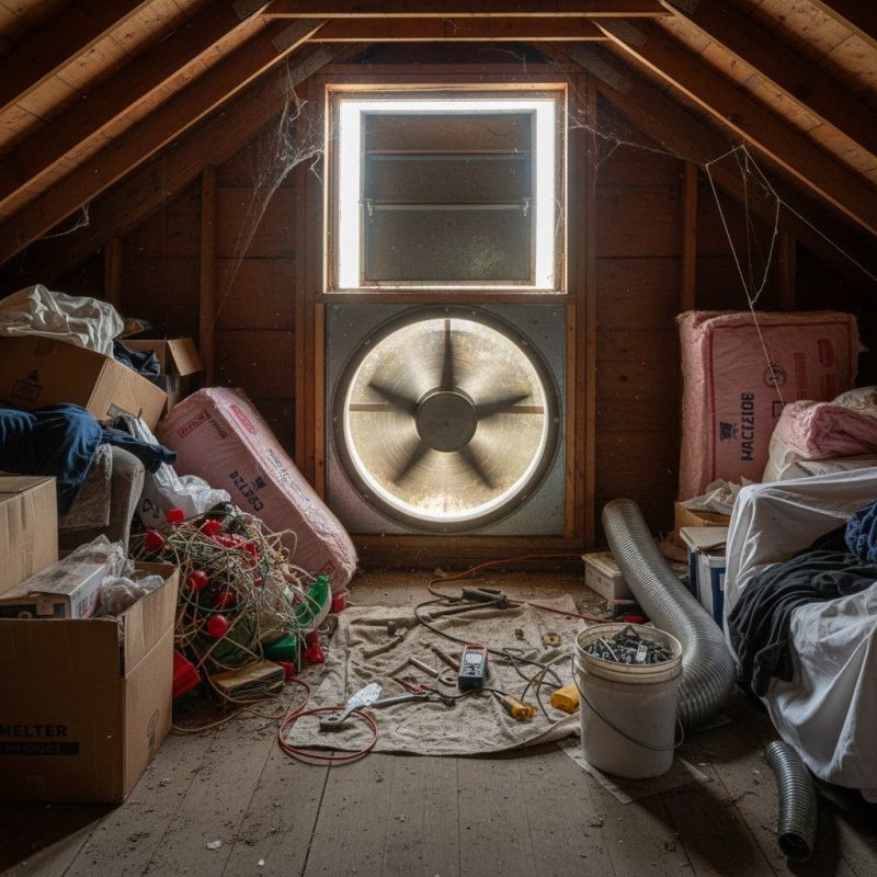 Attic Fan Repair detail