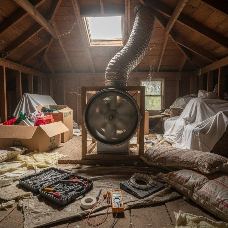 Attic Fan Replacement detail