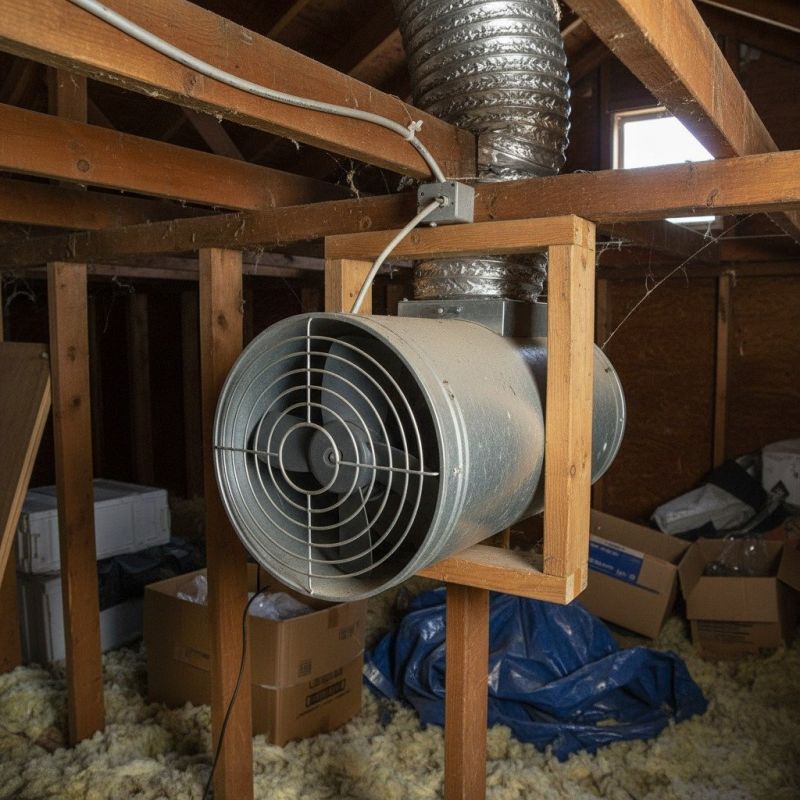 Garage Fan Installation