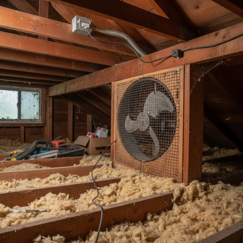 Garage Fan Installation