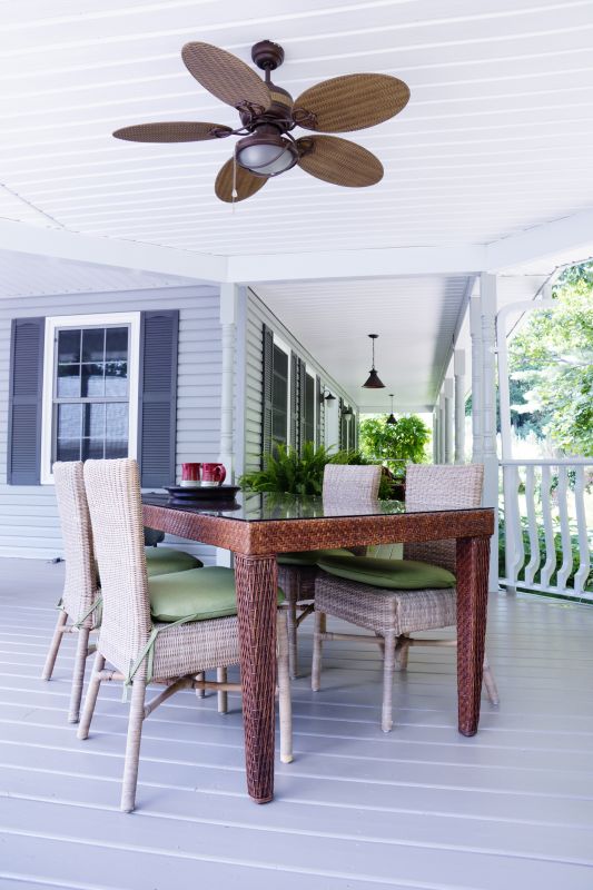Porch Fan Installation