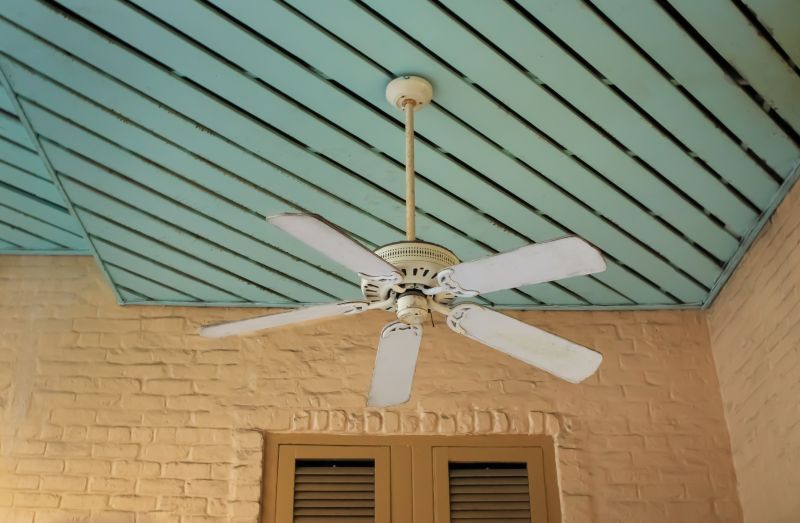 Porch Fan Installation